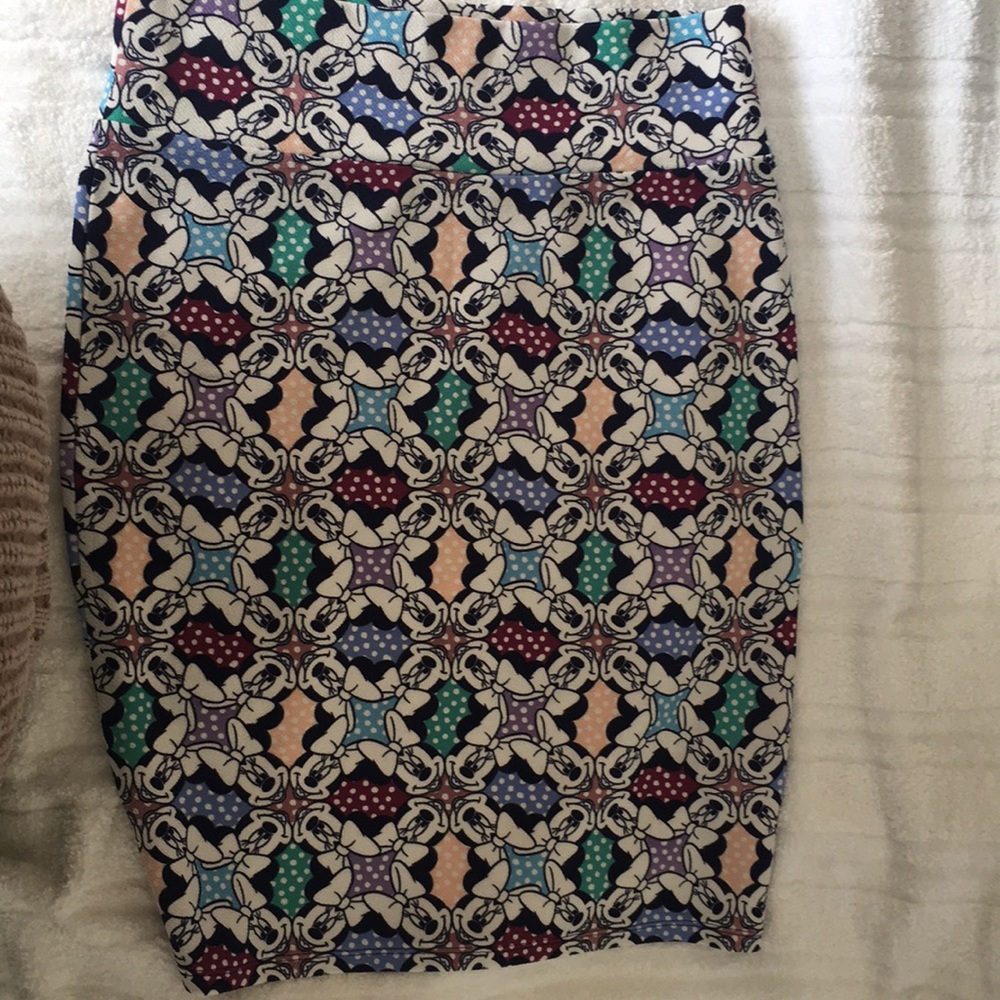 Lularoe Mickey Mouse pencil skirt